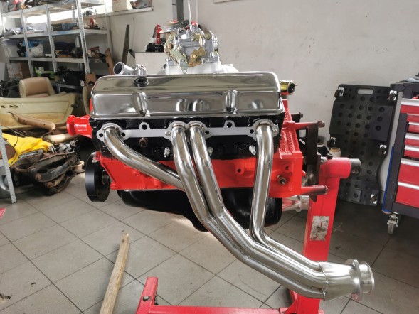 TurboWorks_F PP-KW-219 ВИПУСКНИЙ КОЛЕКТОР CHEVROLET 283/302/305/307/327/350/400 FLOWTECH