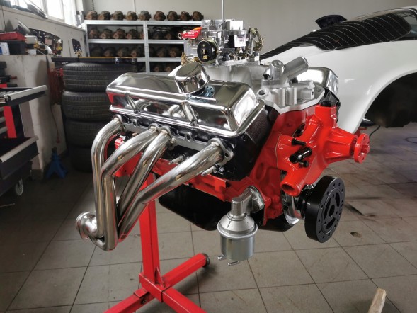 TurboWorks_F PP-KW-219 ВИПУСКНИЙ КОЛЕКТОР CHEVROLET 283/302/305/307/327/350/400 FLOWTECH