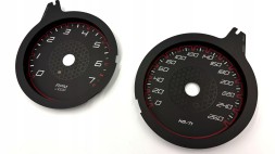 Moman 0089688097151 Dodge CHARGER кільця на панель приладів, заміна циферблатів 160MPH на 260 км/год, авто зі США