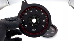 Moman 0089688097151 Dodge CHARGER кільця на панель приладів, заміна циферблатів 160MPH на 260 км/год, авто зі США