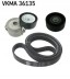 SKF VKMA 36135 Комплект багатоклинового паса vkma 36135