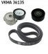 SKF VKMA 36135 Комплект багатоклинового паса vkma 36135