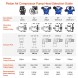 Китай 8043907WW Головка компресора повітря V-типу, 3-циліндрова, 10 к.с., 185 PSI, масляна