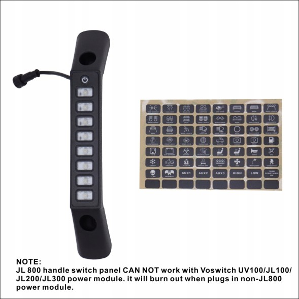 Китай Voswitch JL800 Wrangler JL 8 кнопок