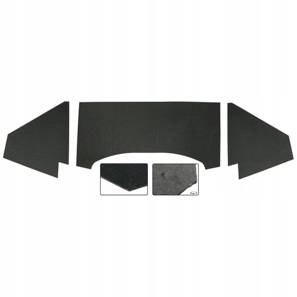 Paruzzi 002331P Звукоізоляція моторного відсіку VW GARBUS T1 TQ 55-