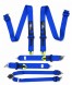 FMIC FP-HARNESS-31-005 6-точкові спортивні ремені безпеки, сертифіковані FIA, 3 дюйми, сині, Fmic Pro