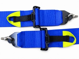 FMIC FP-HARNESS-31-005 6-точкові спортивні ремені безпеки, сертифіковані FIA, 3 дюйми, сині, Fmic Pro