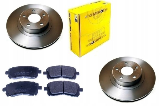 ATM Mikoda CR2885A ДИСКИ ГАЛЬМІВНІ SUBARU FORESTER I SF 1997-2003 ПЕРЕДНІ КОМПЛЕКТ 277ММ
