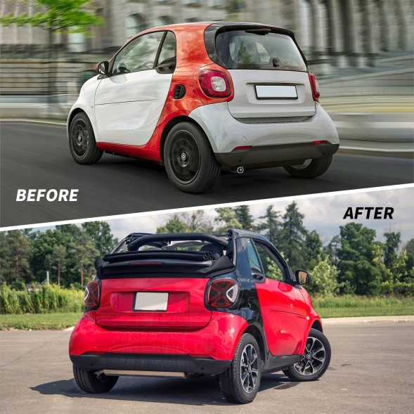 Tuning-Tec LDSM01 Лампи задні kpl Full Led Neon Діодні Тюнінг Smart Fortwo III 3 в 453 14-19