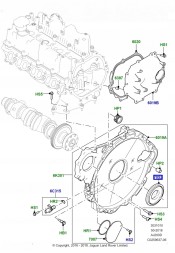 Jaguar OE AJ200TimingChain AJ20D4 /13/ Комплект ГРМ JAGUAR XE XF F-PACE 2.0 ДИЗЕЛЬ AJ20D4 /13/