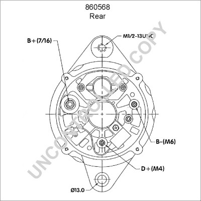 V-maxzone Part VIC-449038 Альтернатор PE для CUMMINS