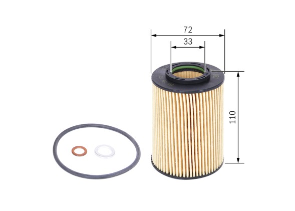 F026407061 BOSCH Фільтр оливи