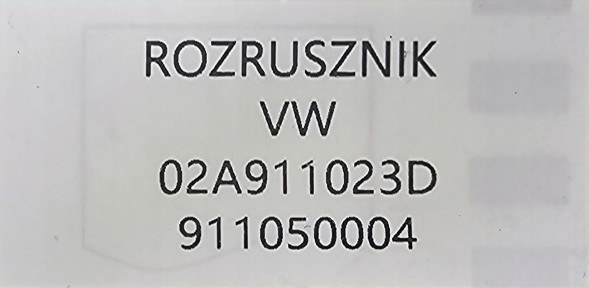 Valeo 438418 Новий стартер для volkswagen / seat / audi - 02a911023d