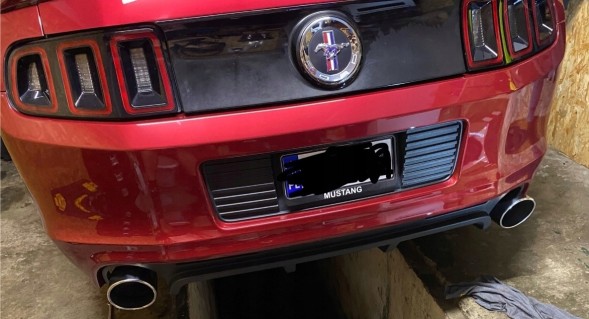 CHINA 206 Глушники вихлопу кінцевий проліт ford mustang gt 3,7 5,0 125мм