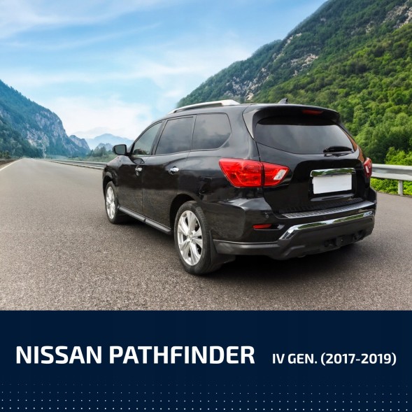 Deffner Zestaw siłowników klapy elektrycznej NISSAN Pathfinder / 2017-2019 - DEFFNER S36 Комплект електроприводів кришки багажника NISSAN Pathfinder / 2017-2019 - DEFFNE