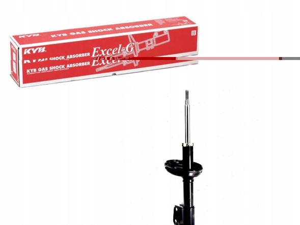 KYB  Амортизатор nissan передній kubistar renault kangoo 1 + помічник зіткнення #34