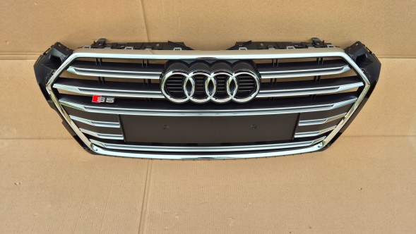 Audi OE GRILL AUDI S5 8W6 PRZEDLIFT 2016-2019 KPL Z EMB Решітка радіатора (гриль) Audi S5 A5 F5 8W6 16-19 Комплект OE 8W6853651AP Оригінал Нова