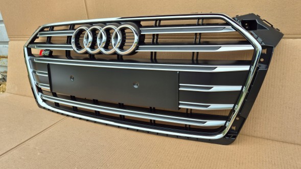 Audi OE GRILL AUDI S5 8W6 PRZEDLIFT 2016-2019 KPL Z EMB Решітка радіатора (гриль) Audi S5 A5 F5 8W6 16-19 Комплект OE 8W6853651AP Оригінал Нова