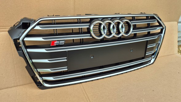 Audi OE GRILL AUDI S5 8W6 PRZEDLIFT 2016-2019 KPL Z EMB Решітка радіатора (гриль) Audi S5 A5 F5 8W6 16-19 Комплект OE 8W6853651AP Оригінал Нова