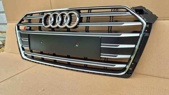 Audi OE GRILL AUDI S5 8W6 PRZEDLIFT 2016-2019 KPL Z EMB Решітка радіатора (гриль) Audi S5 A5 F5 8W6 16-19 Комплект OE 8W6853651AP Оригінал Нова