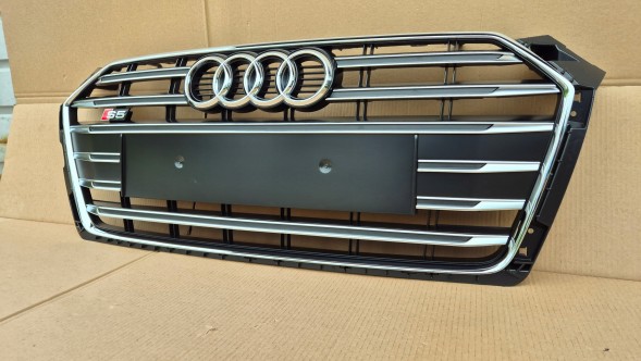 Audi OE GRILL AUDI S5 8W6 PRZEDLIFT 2016-2019 KPL Z EMB Решітка радіатора (гриль) Audi S5 A5 F5 8W6 16-19 Комплект OE 8W6853651AP Оригінал Нова