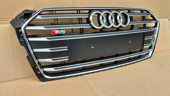 Audi OE GRILL AUDI S5 8W6 PRZEDLIFT 2016-2019 KPL Z EMB Решітка радіатора (гриль) Audi S5 A5 F5 8W6 16-19 Комплект OE 8W6853651AP Оригінал Нова