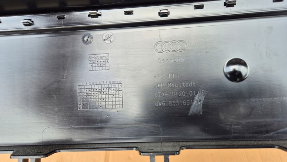 Audi OE GRILL AUDI S5 8W6 PRZEDLIFT 2016-2019 KPL Z EMB Решітка радіатора (гриль) Audi S5 A5 F5 8W6 16-19 Комплект OE 8W6853651AP Оригінал Нова