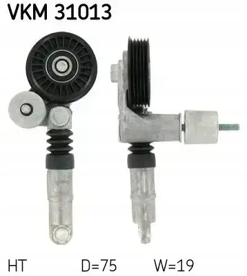 SKF VKM 31013 Рулон натягувача клинового ременя vkm 31013 skf audi