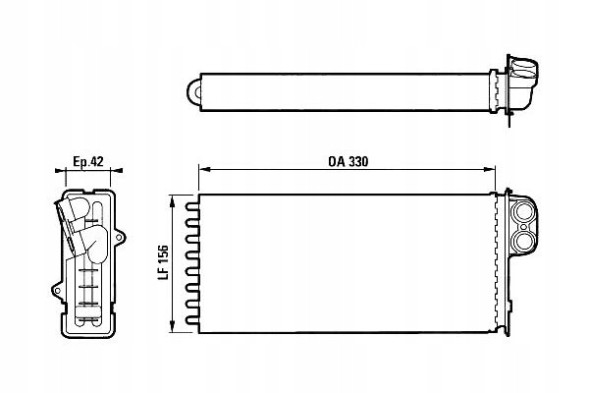 Valeo 86746565 812128 (VAL) Обігрівач valeo rvi premium dci11b / 43-midr06.23.