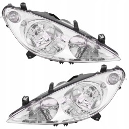 TYC 571009-E + 571010-E MHM TUNING Рефлектор Фара Tyc Peugeot 307 2001-2005 комплект