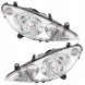 TYC 571009-E + 571010-E MHM TUNING Рефлектор Фара Tyc Peugeot 307 2001-2005 комплект