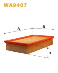 WA9407 WIX FILTERS Фільтр повітряний