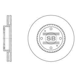 SD1046 SANGSIN Диск гальмівний