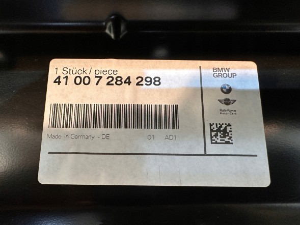 BMW OE 7284298 JACANT94 BMW 1 2 F20 F21 F22 F87 ПОПЕРЕДНЯ ПІДЛОГИ БАГАЖНИКА BEM 7284298