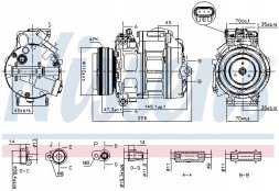 Nissens 890329 Nissens 890329 компресор, кондиціонер