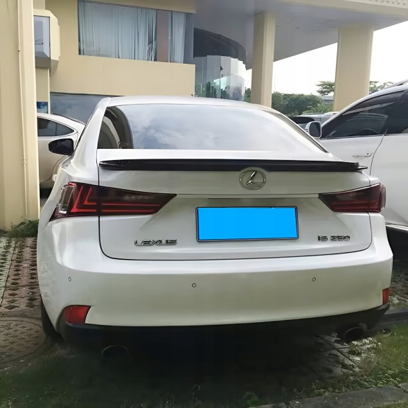 Китай AC-S0074 Лоток спойлер Lexus IS 2012-2019 чорний глянець