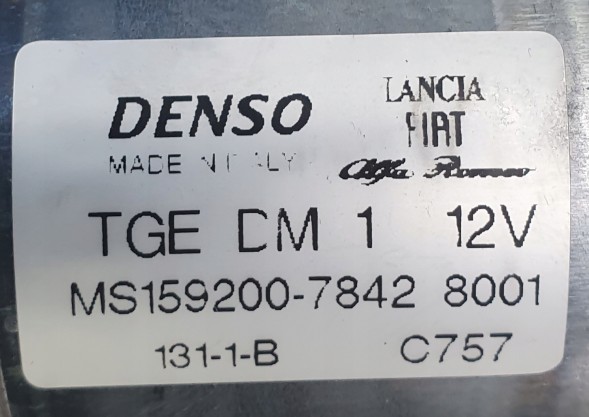 Fiat OE 77362728 Двигун склоочисника fiat ідея lancia musa 77362728