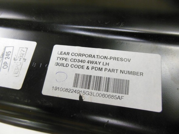 Ford OE База сидіння Ford OE 1528438