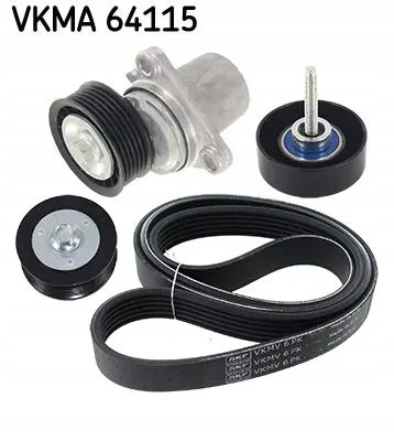 SKF VKMA 64115 Комплект клинового ременя багаторівковий vkma 64115