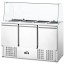 Китай WEW-SC-HP-1018046 Холодильний стіл Royal Catering 3-дверний 368л 8x GN Гастрономія CE