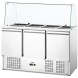 Китай WEW-SC-HP-1018046 Холодильний стіл Royal Catering 3-дверний 368л 8x GN Гастрономія CE
