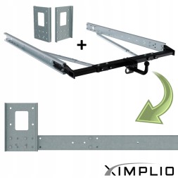 XIMPLIO RV-ADP-HYMER Адаптер для кріплення подовжувача до рами Hymer SLC