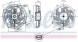 Nissens 85909 Вентилятор радіатора 85909 nissens seat vw