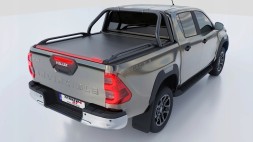 Китай RB 407 INOX BLACK_TH Трубка пачки чорна Classic rollbar Tessera 4x4 Toyota Hilux