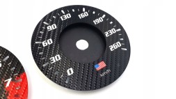 Moman 0089688090350 Циферблати одометра Jeep Renegade American Carbon, змінні годинники від миль/год до км/год