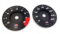 Moman 0089688090350 Циферблати одометра Jeep Renegade American Carbon, змінні годинники від миль/год до км/год