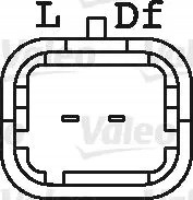 Valeo 439576 Генератор 150а 439576 valeo nissan opel movano
