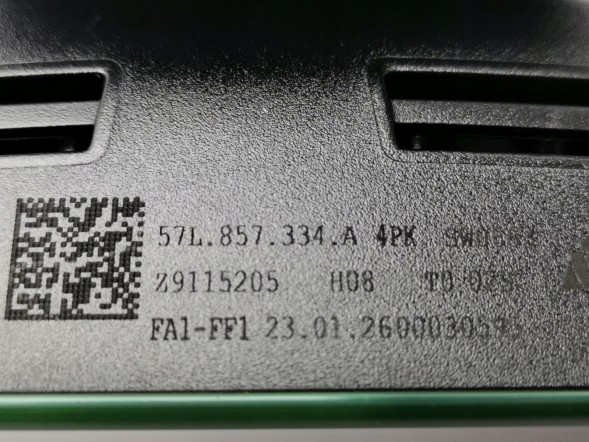 Volkswagen OE 57L857334A, DWP57L857334AOE Дзеркало заднього виду внутрішнє VW Tiguan III 57L857334A Нове оригінальне