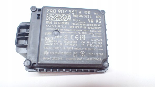 Volkswagen OE 2Q0907561H RADAR NOWY РАДАР ACC 2Q0907561H ГРУПА VW AUDI SEAT SKODA