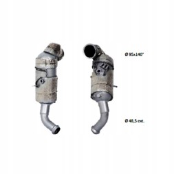 AS FG5348 Сажовий фільтр / фільтр твердих частинок, вихлопна система